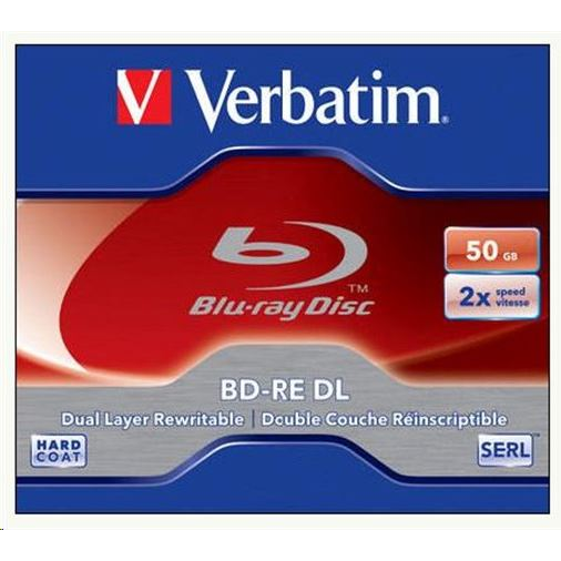 Verbatim BD-RE DL 50GB Pack Jewel Case 1 kom