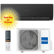 HAIER KLIMA UREĐAJ 2,6kW AS25S2SF1FA-BH/1U25S2SM1FA - Flexis Plus, za prostor do 30m2, A+++ energetska klasa