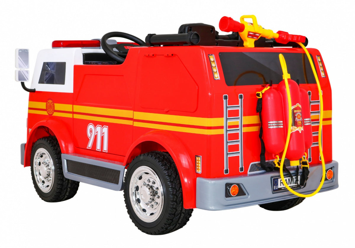 Vatrogasni kamion na akumulator Fire Truck - crveni