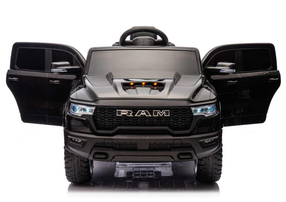 Licencirani auto na akumulator ZB618P Dodge Ram 4x4 - crni