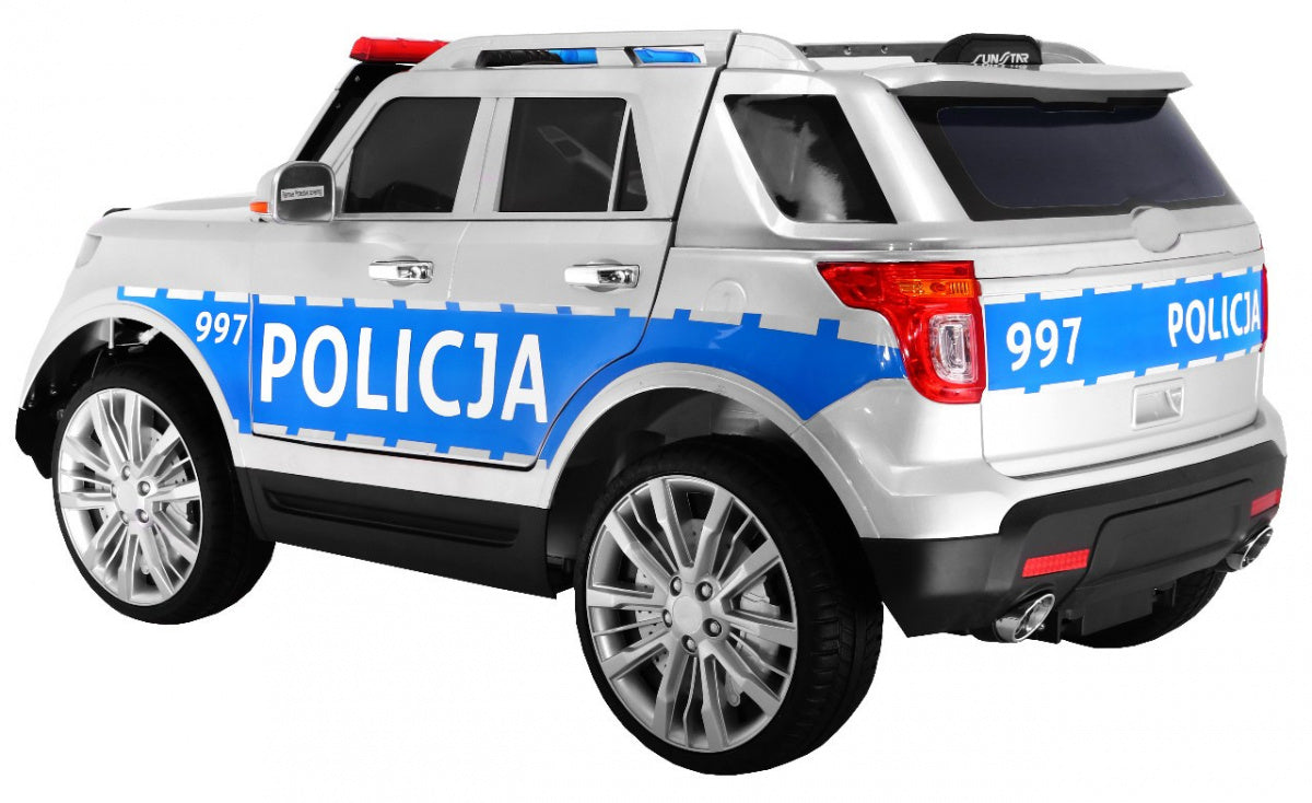 Auto na akumulator SUV Police - bijeli