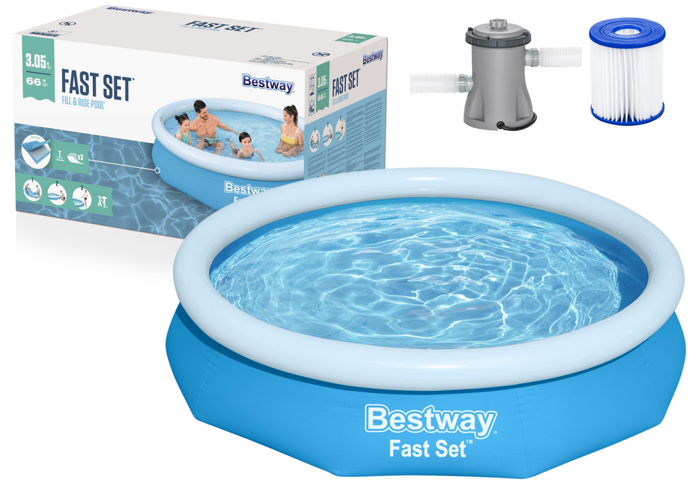 Ekspanzijski bazen 305 x 66 cm Bestway 57458 - plavi