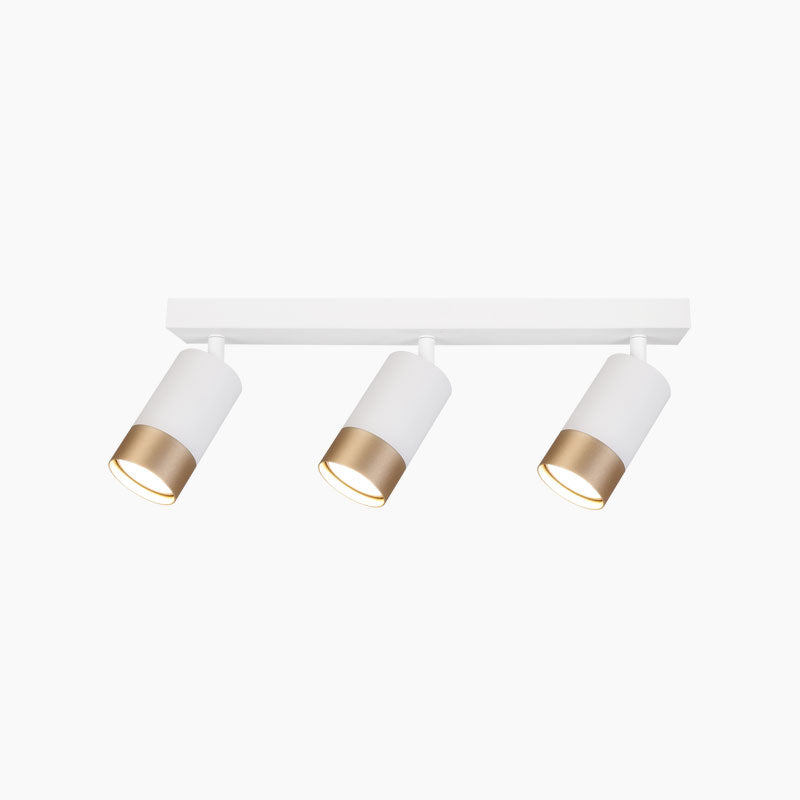 LED spot svjetiljka Green Tech, GU10 X 3 kom, bijelo-zlatna boja