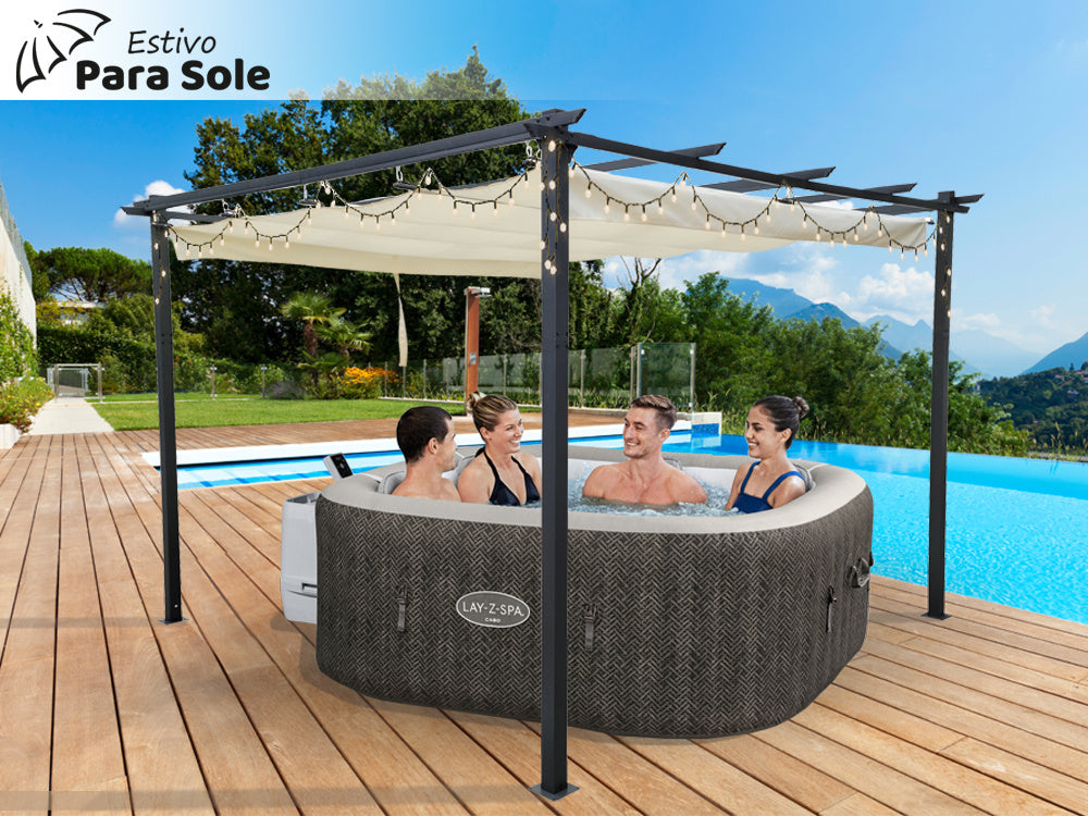 Vrtna pergola Estivo 3x3x2.4 m