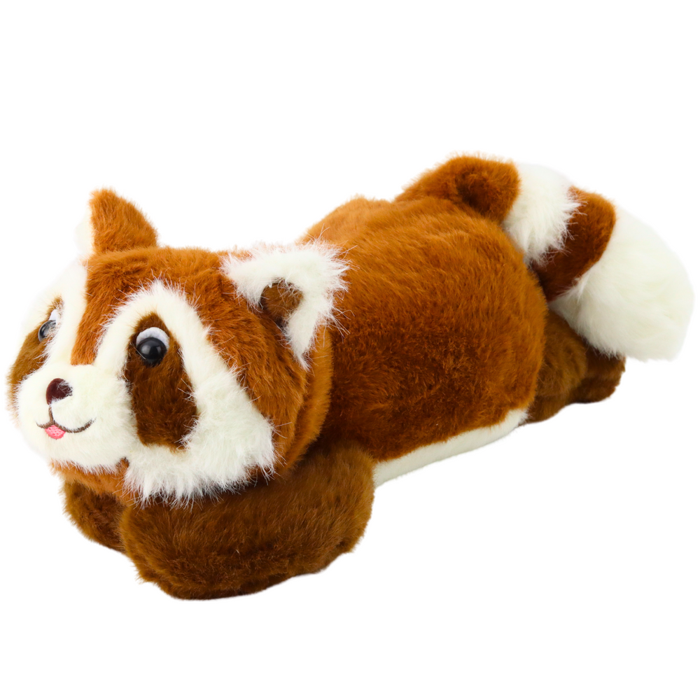 Plišana igračka rakun 30cm - smeđe/bijeli