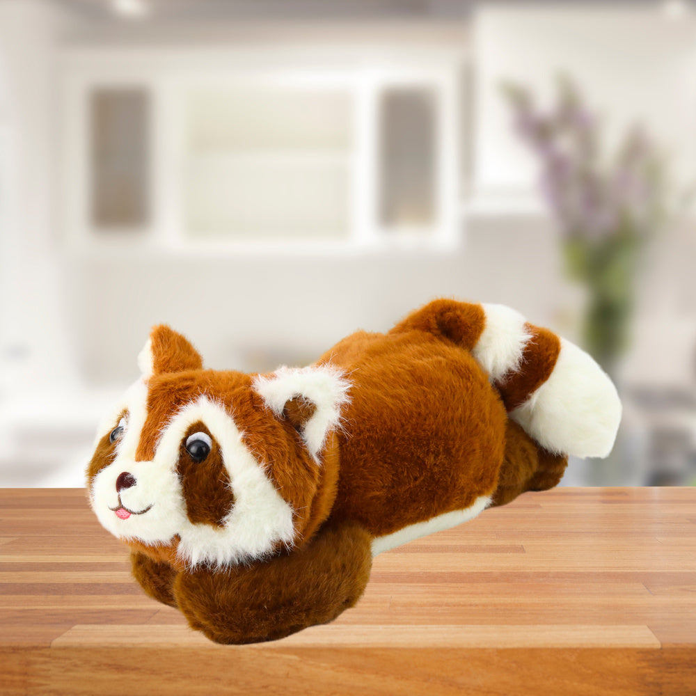 Plišana igračka rakun 30cm - smeđe/bijeli