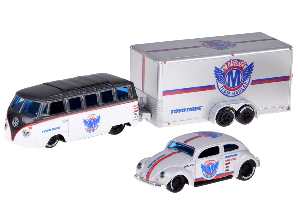 Maisto Volkswagen Van “Samba” & VW Beetle