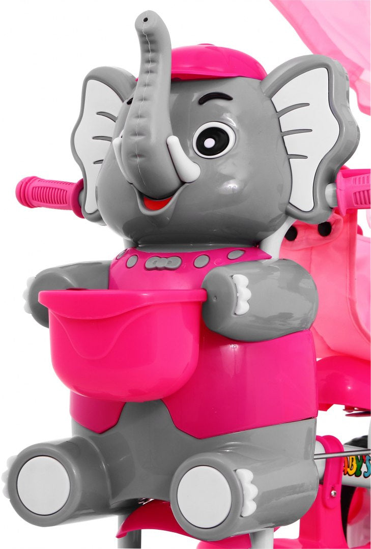 Tricikl Happy Elephant - rozi