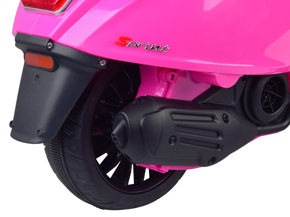 VESPA na akumulator 2×2 roza
