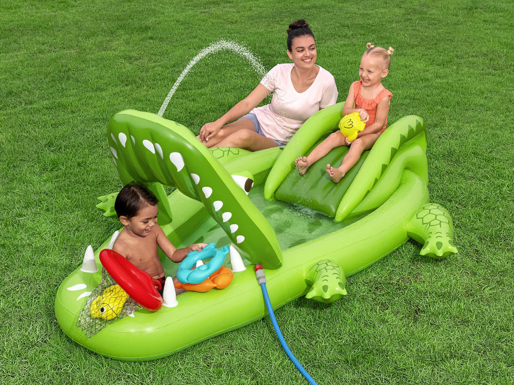 Bestway vodena igraonica krokodil 234x163x87cm