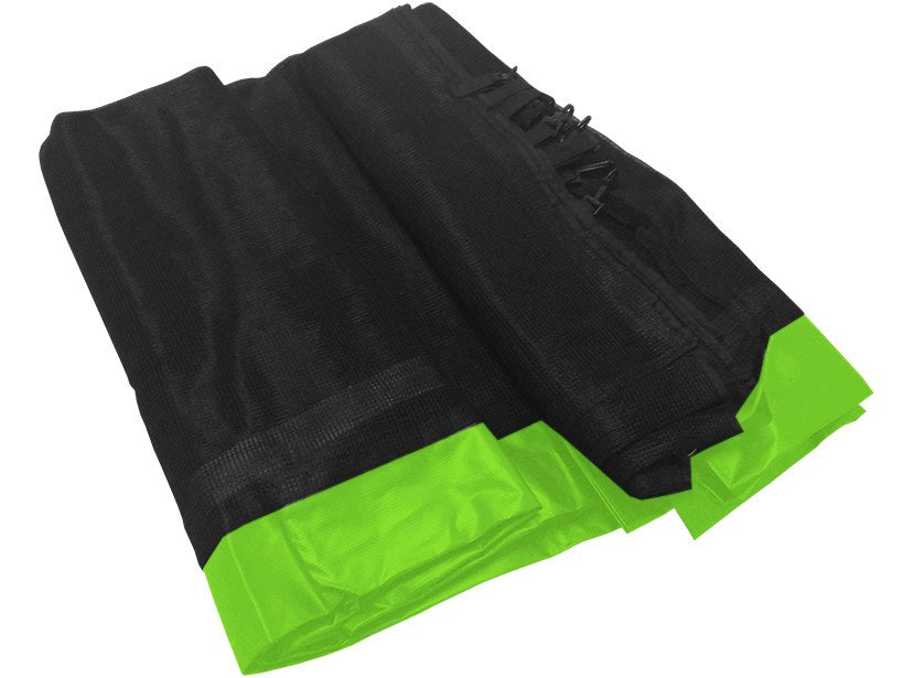 Safety net mesh for trampoline 12FT - 8 poles green