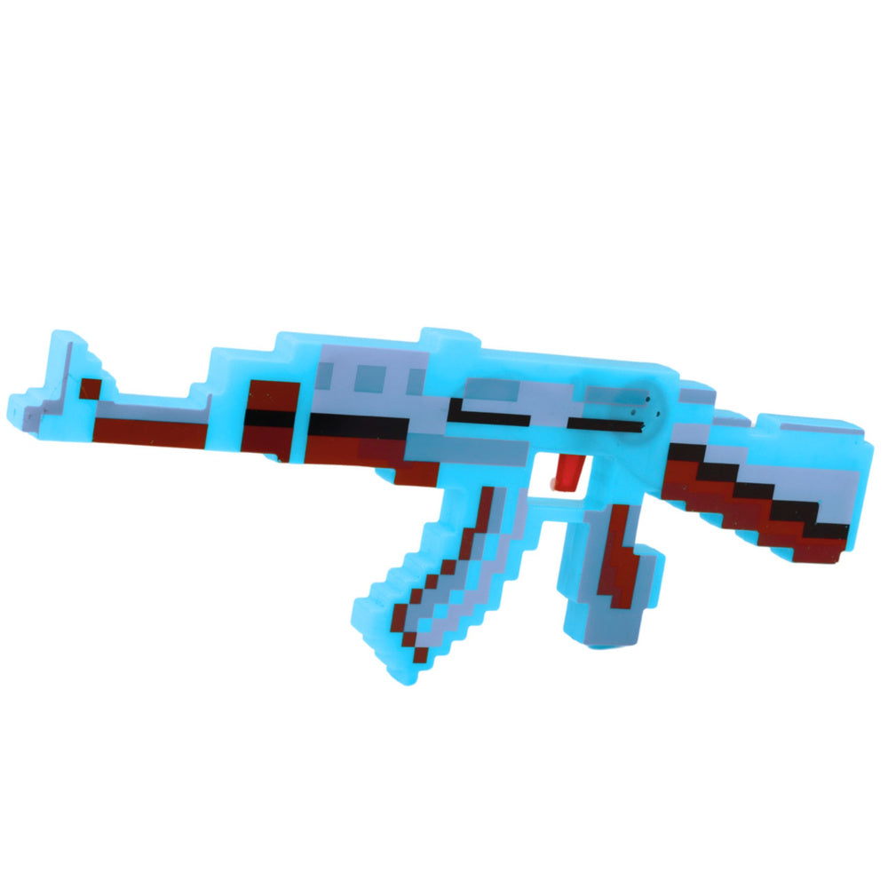 Puška za igru PIXEL sa zvučnim i svjetlosnim efektima 39cm - zelena