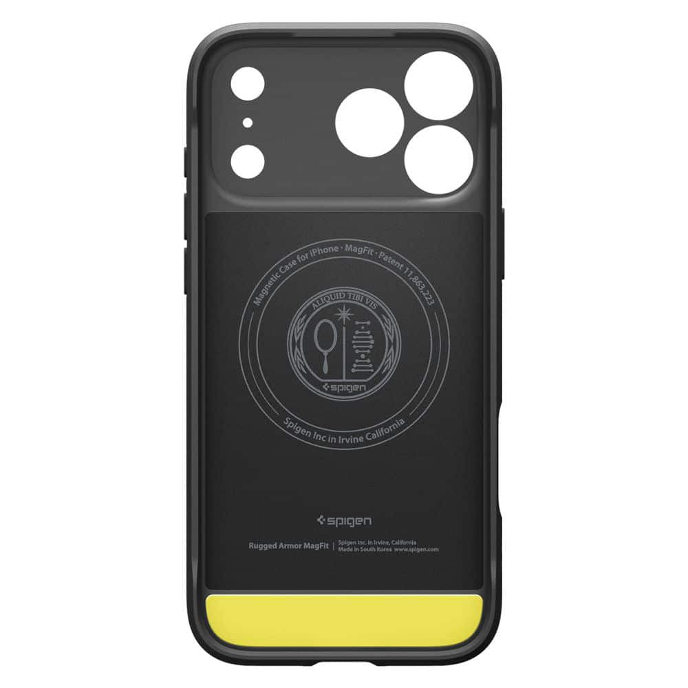 Spigen - Rugged Armor MagSafe maska za iPhone 17 Pro Max - mat crna ACS10263