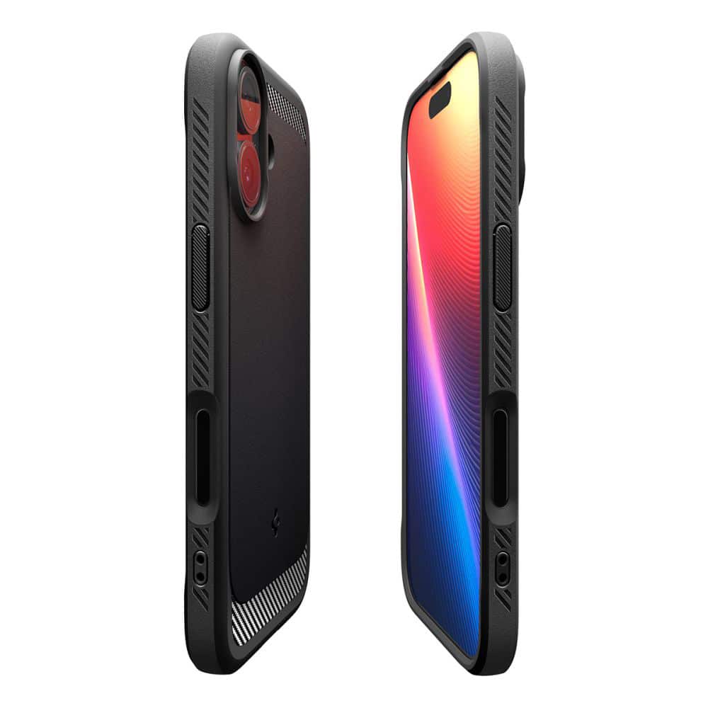 Spigen - Rugged Armor MagSafe maska za iPhone 17 ACS10367- mat crna