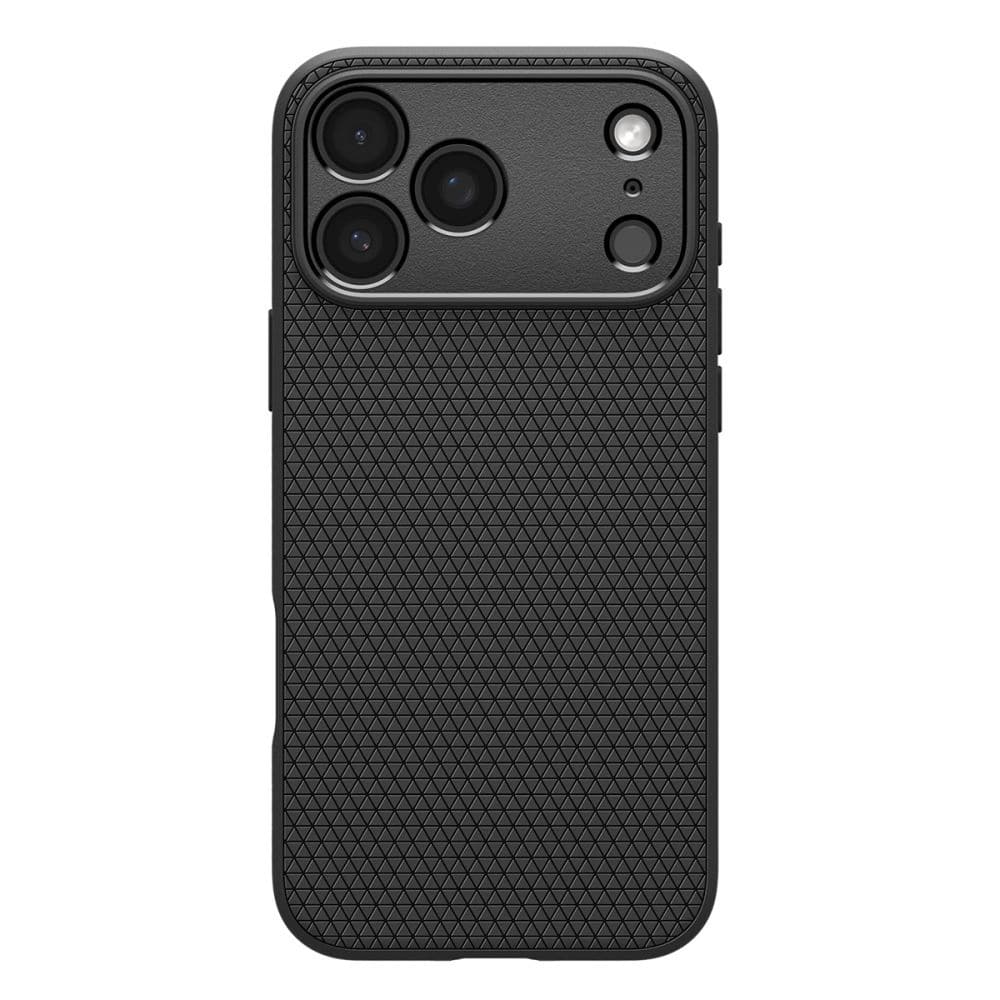 Spigen – Liquid Air maska za iPhone 17 Pro Max ACS10265 – Mat crna