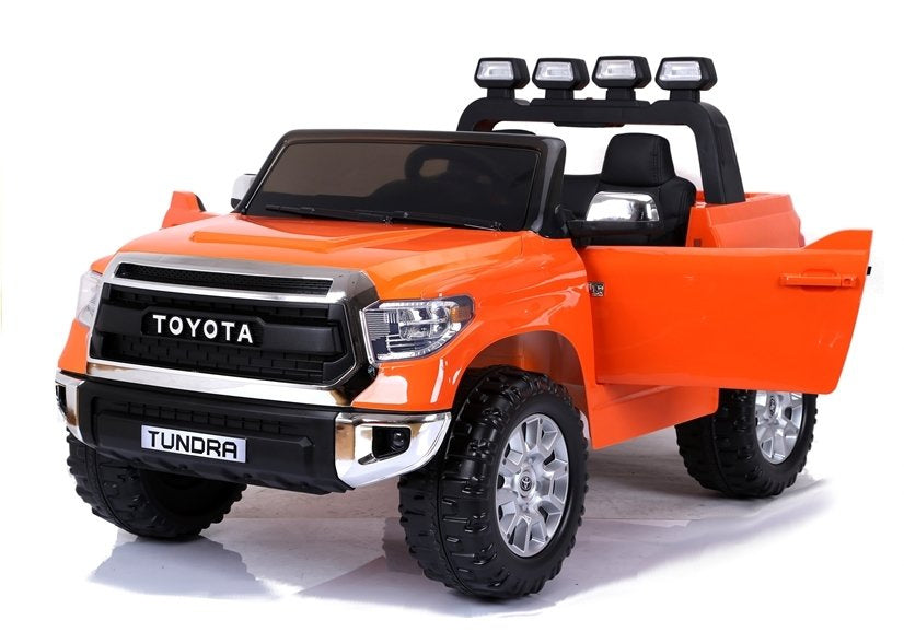Licencirani auto na akumulator Toyota Tundra - dvosjed - narančasta