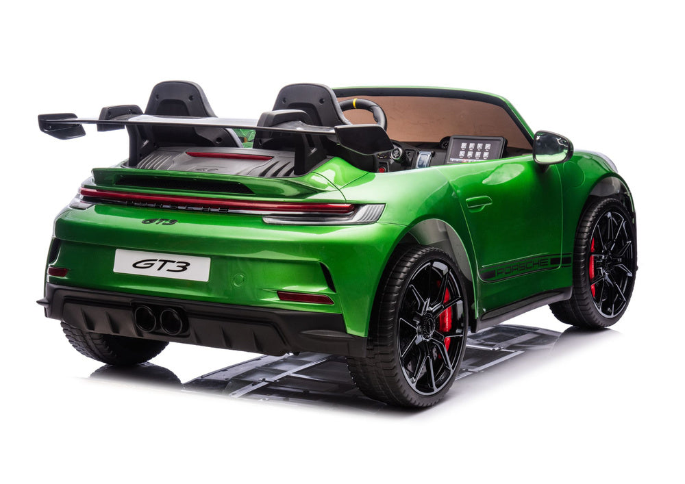 Licencirani auto na akumulator DK-P911 Porsche GT3 - dvosjed- zeleni/lakirani