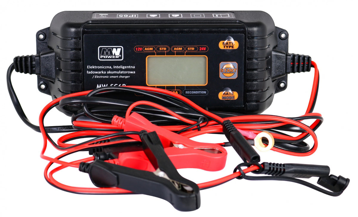 CHARGER WITH LCD DISPLAY 12V I 24V