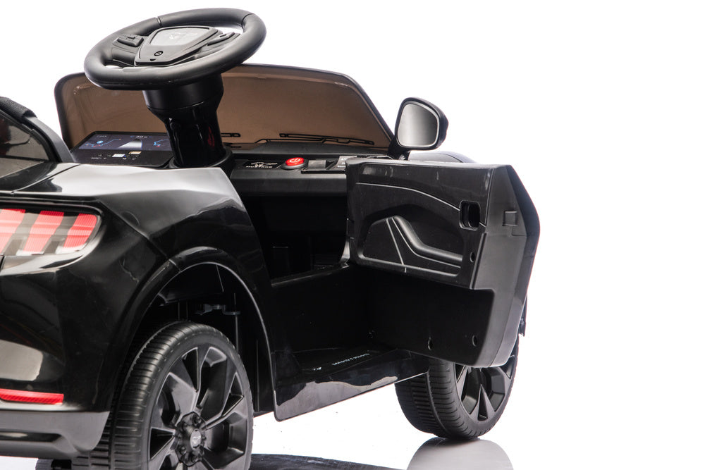 Licencirani auto na akumulator Ford Mustang Mach-E Blue 24V - crni