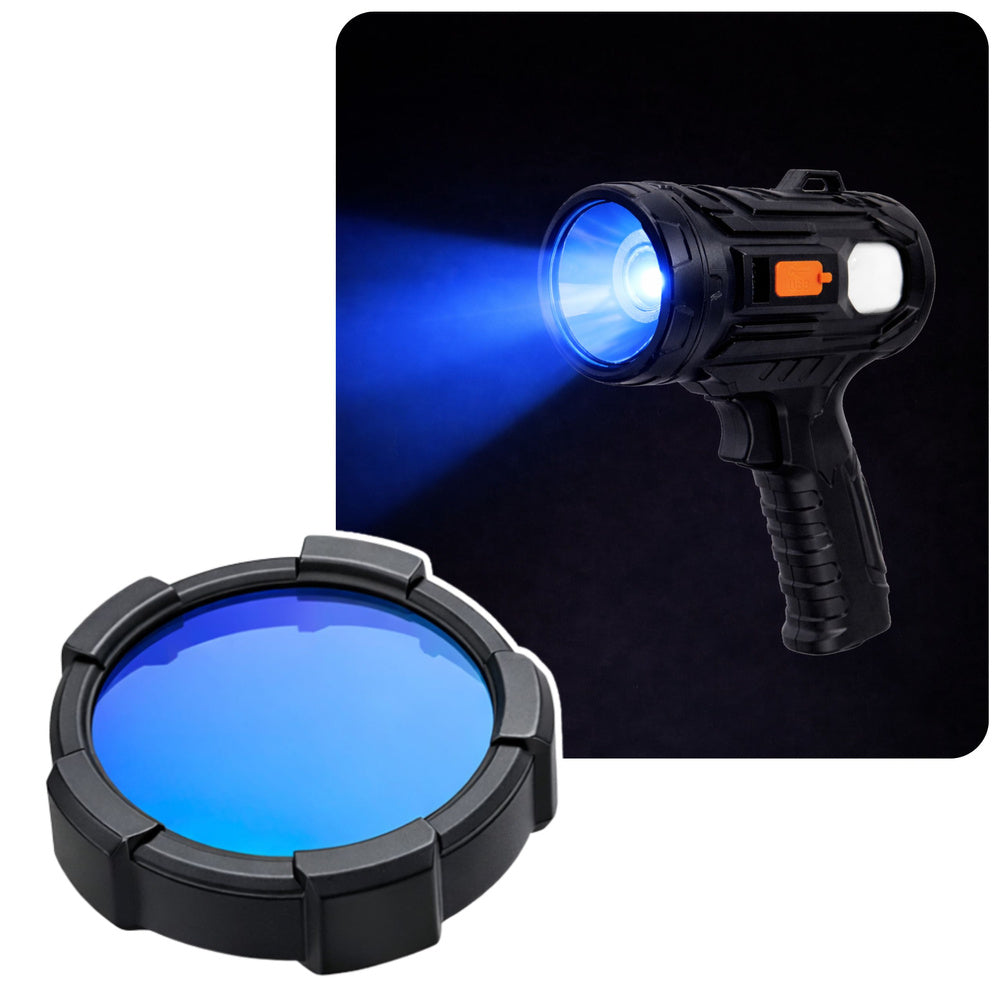 LED prijenosna svjetiljka sa filterima boja 19 cm