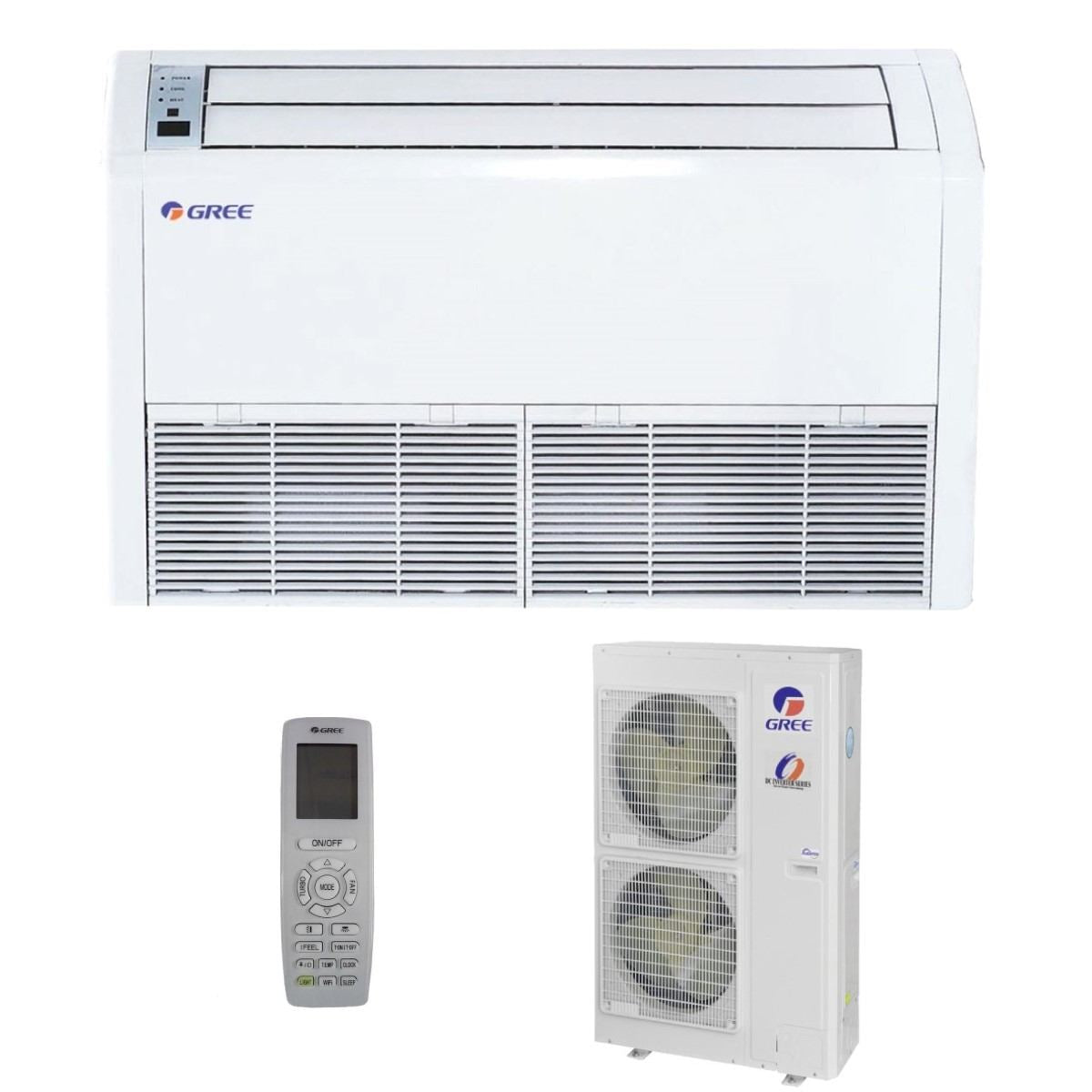 Gree podno-podstropni klima uređaj 13,4kW GUD140ZD(A-S)/GUD140W(NhA-S), za prostor do 135m2, A++ energetska klasa