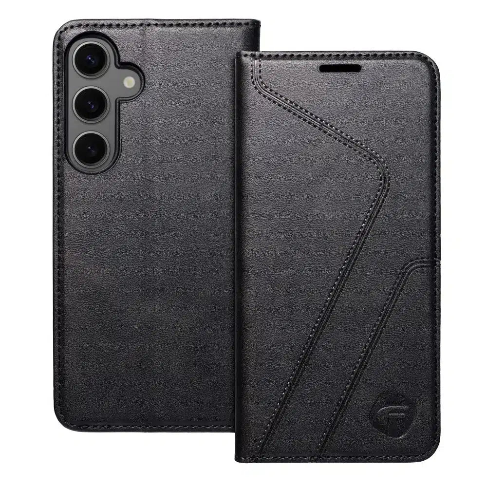 FORCELL F-PROTECT RFID Blocker preklopna futrola za SAMSUNG GALAXY S24 PLUS crna