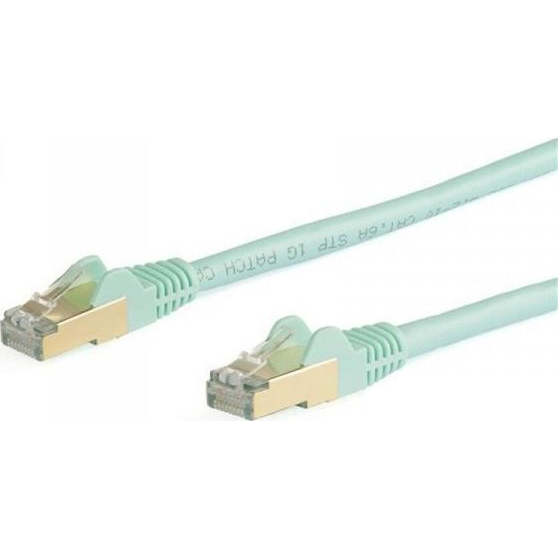 StarTech.com 6ASPAT7MAQ kabel za umrežavanje Plavkasta 7 m Cat6a S/UTP (STP)