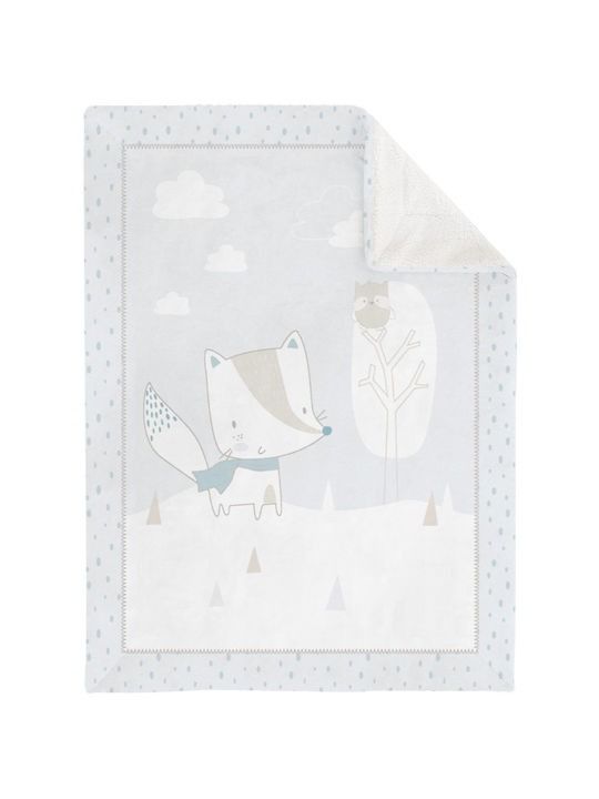 Kikkaboo dekica 110x140 - super soft sherpa