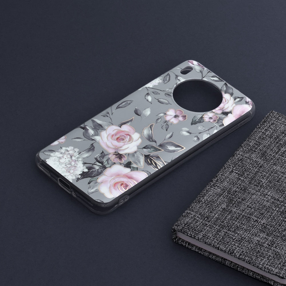Techsuit Marble Series maska za Huawei Nova 8i Bloom of Ruth Gray