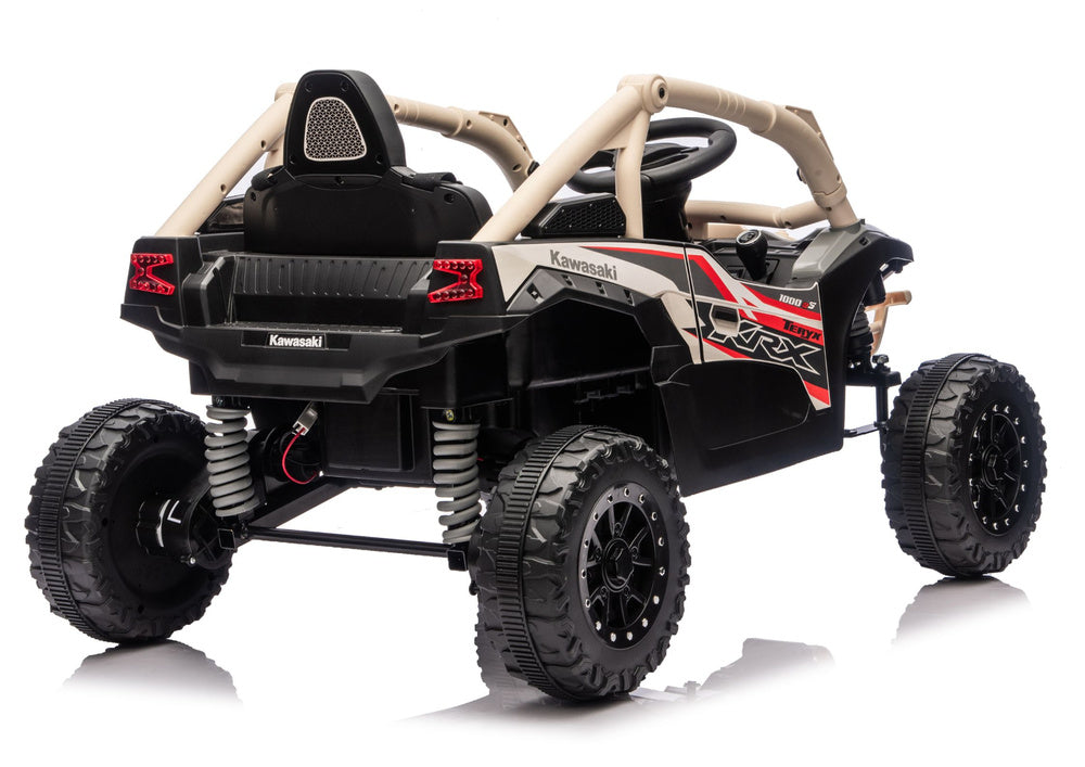 Licencirani buggy na akumulator Kawasaki JS330 - crno/bež