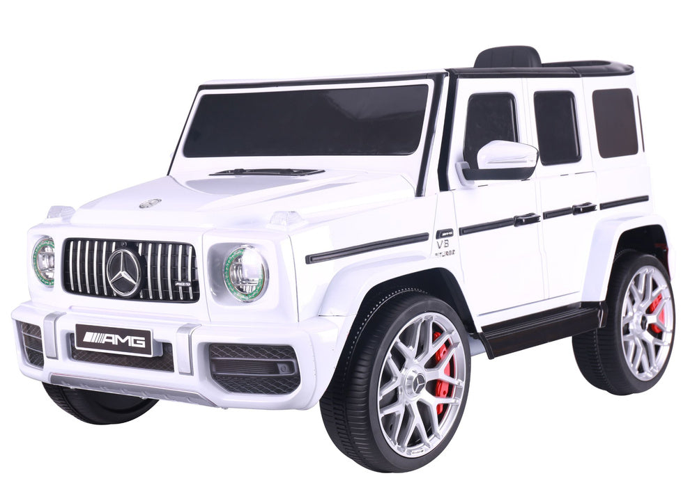 Licencirani auto na akumulator Mercedes G63 (S306) - bijeli