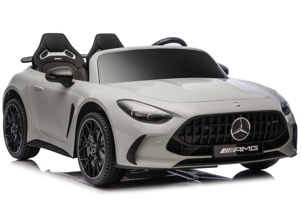 Licencirani auto na akumulator Mercedes GT63 AMG DK-GT63 24V - dvosjed - svjetlo sivi