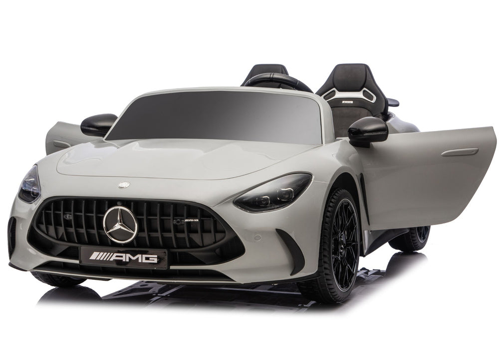Licencirani auto na akumulator Mercedes GT63 AMG DK-GT63 24V - dvosjed - svjetlo sivi