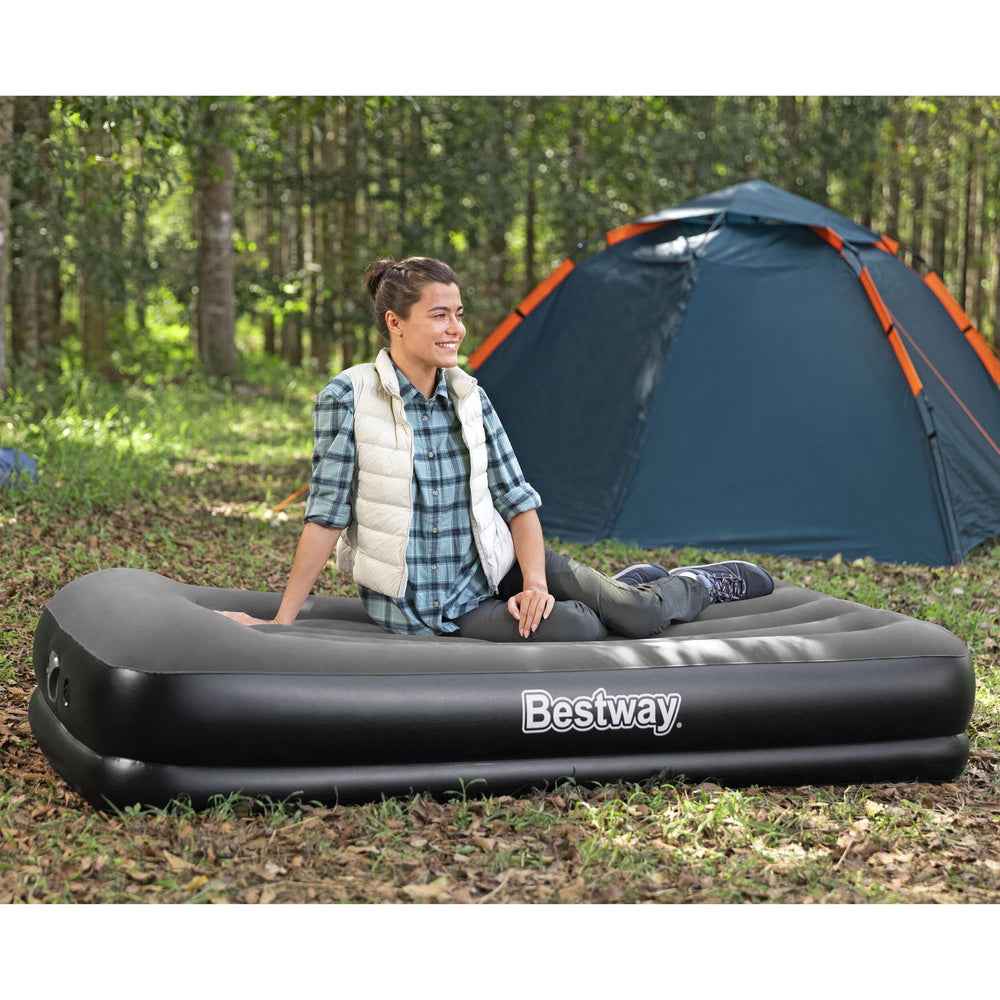 Madrac na napuhavanje Tritech Air 191x97cm Bestway 671BT - sivi