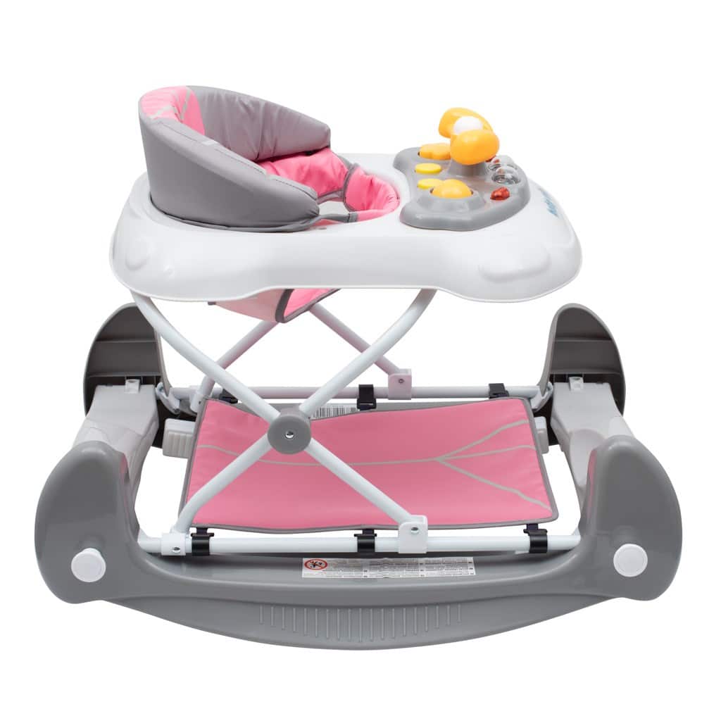 Baby Mix hodalica s ljuljačkom pink