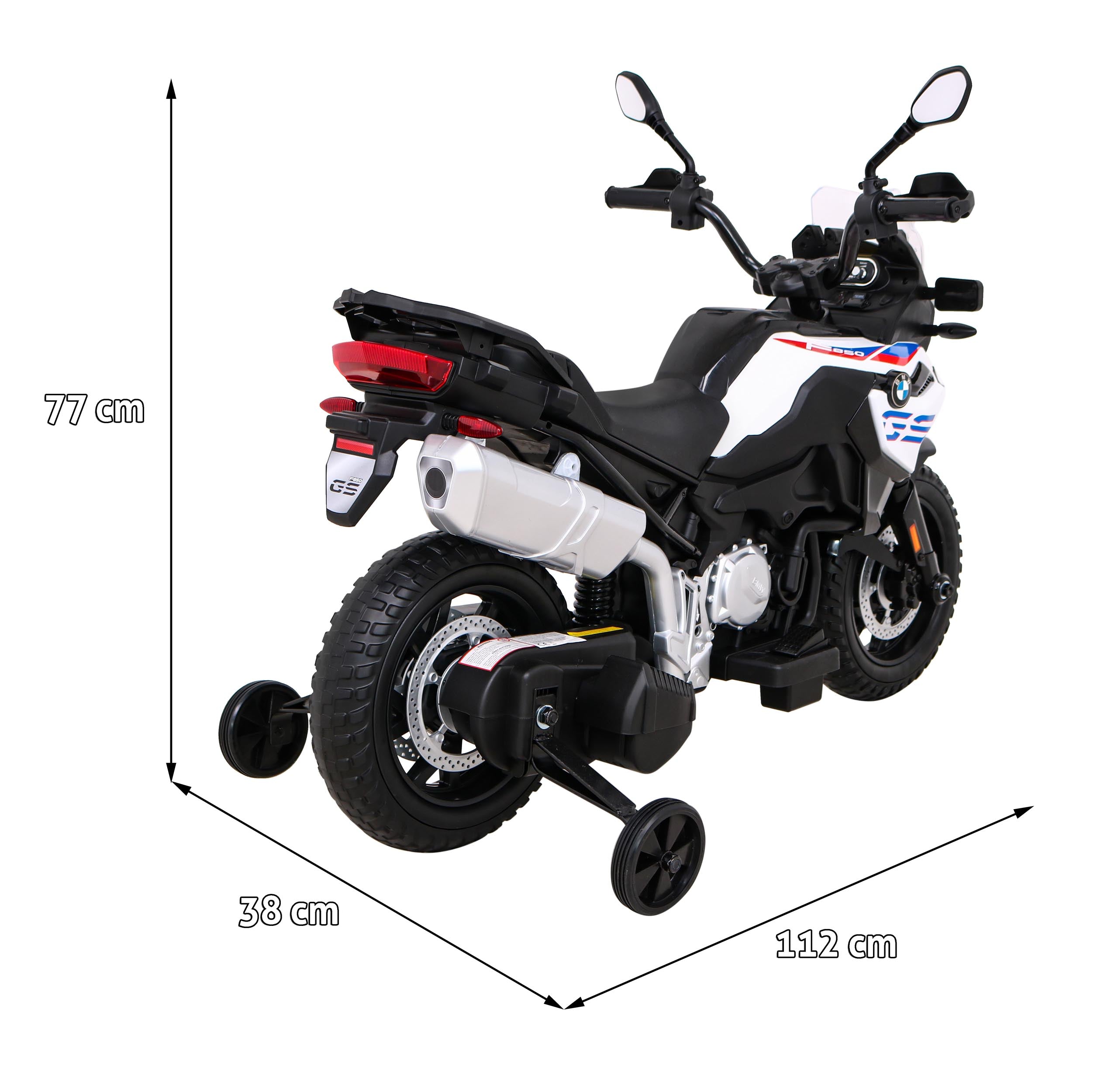 Licencirani motor na akumulator BMW F850 GS - bijeli