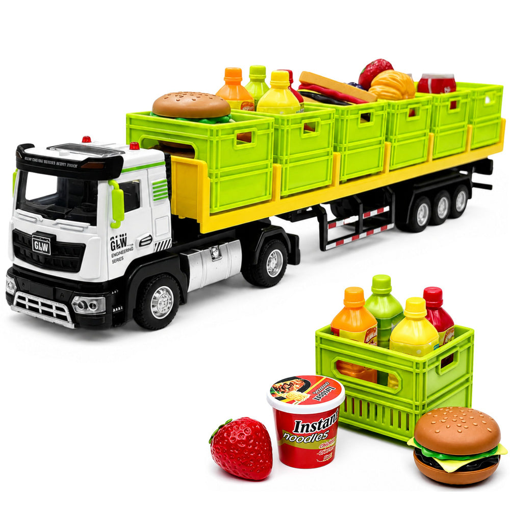 Green Food Transport Truck 1:40