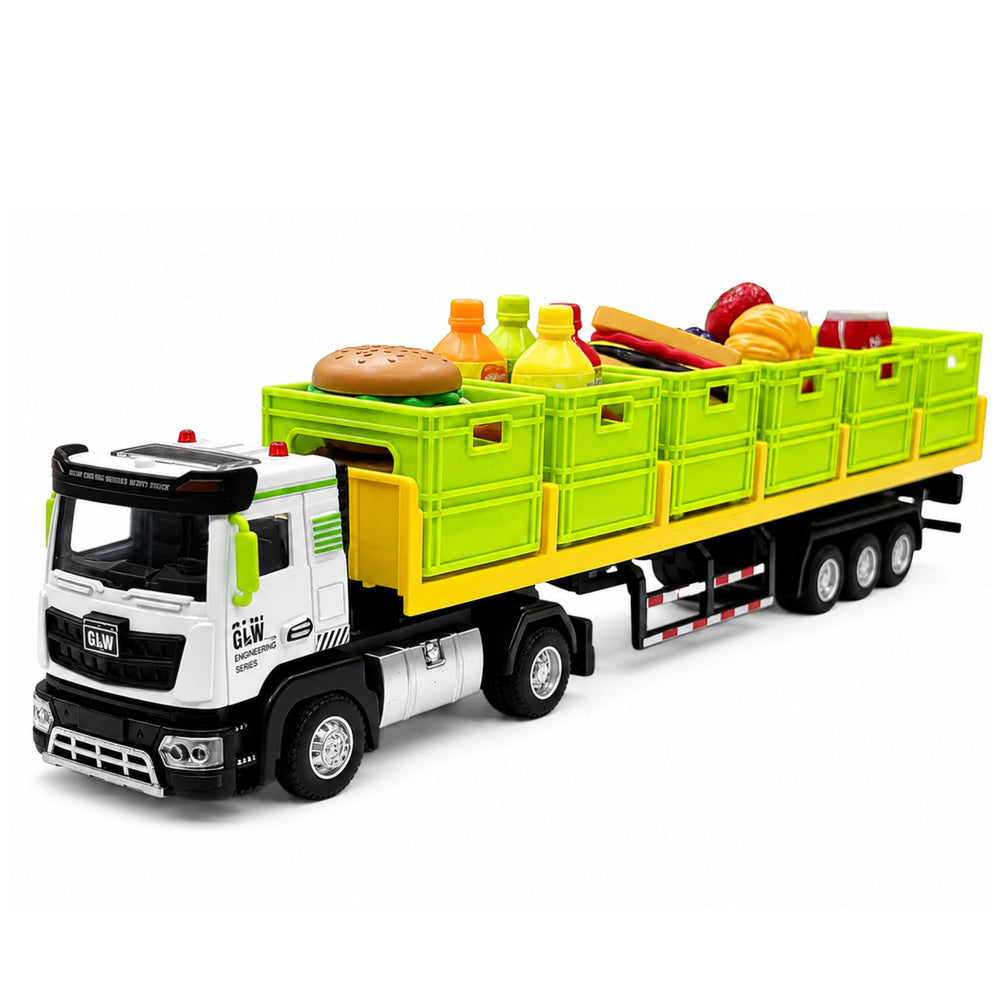Green Food Transport Truck 1:40