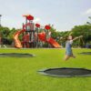 Primus Premium trampolin – ukopni trampolin za dvorište i javne površine Okrugli-427-cm