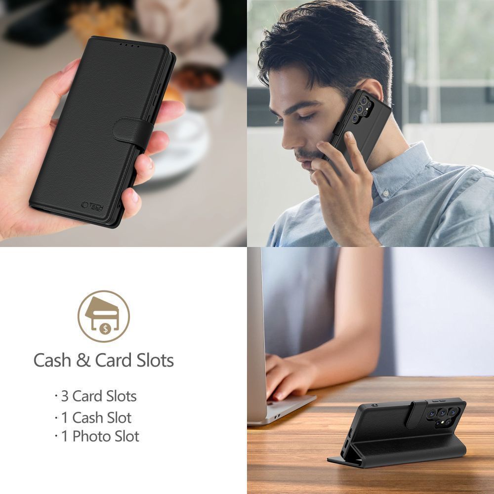 Xiaomi Redmi Note 15 Pro 5G Tech-Protect preklopna futrola-novčanik