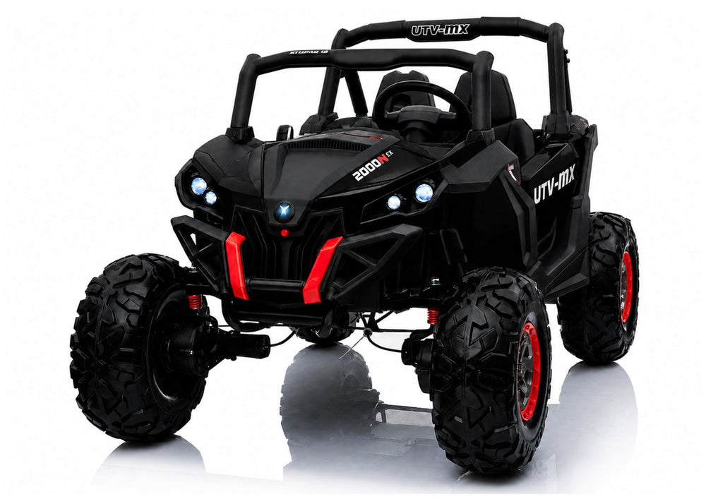 Buggy na akumulator XMX603 4x4 LCD MP4 - dvosjed - crni