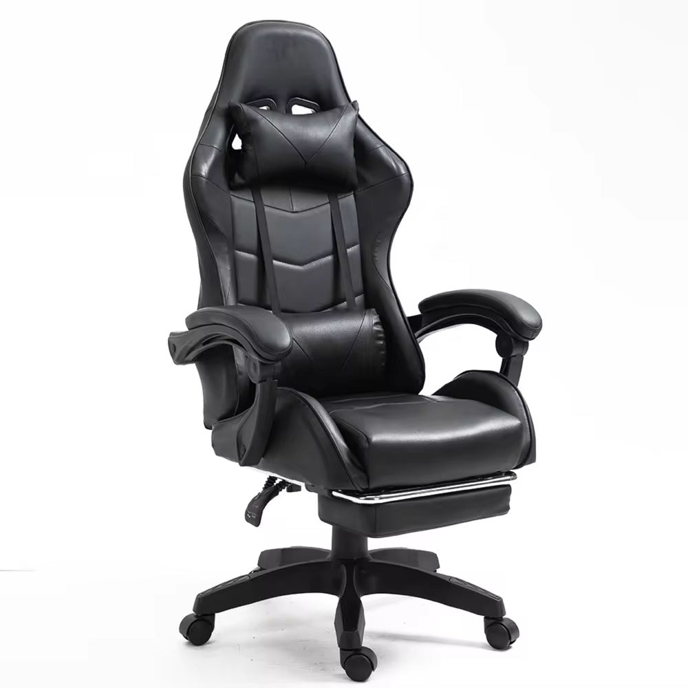 Gaming stolica sa osloncem za noge LE TOY - crna