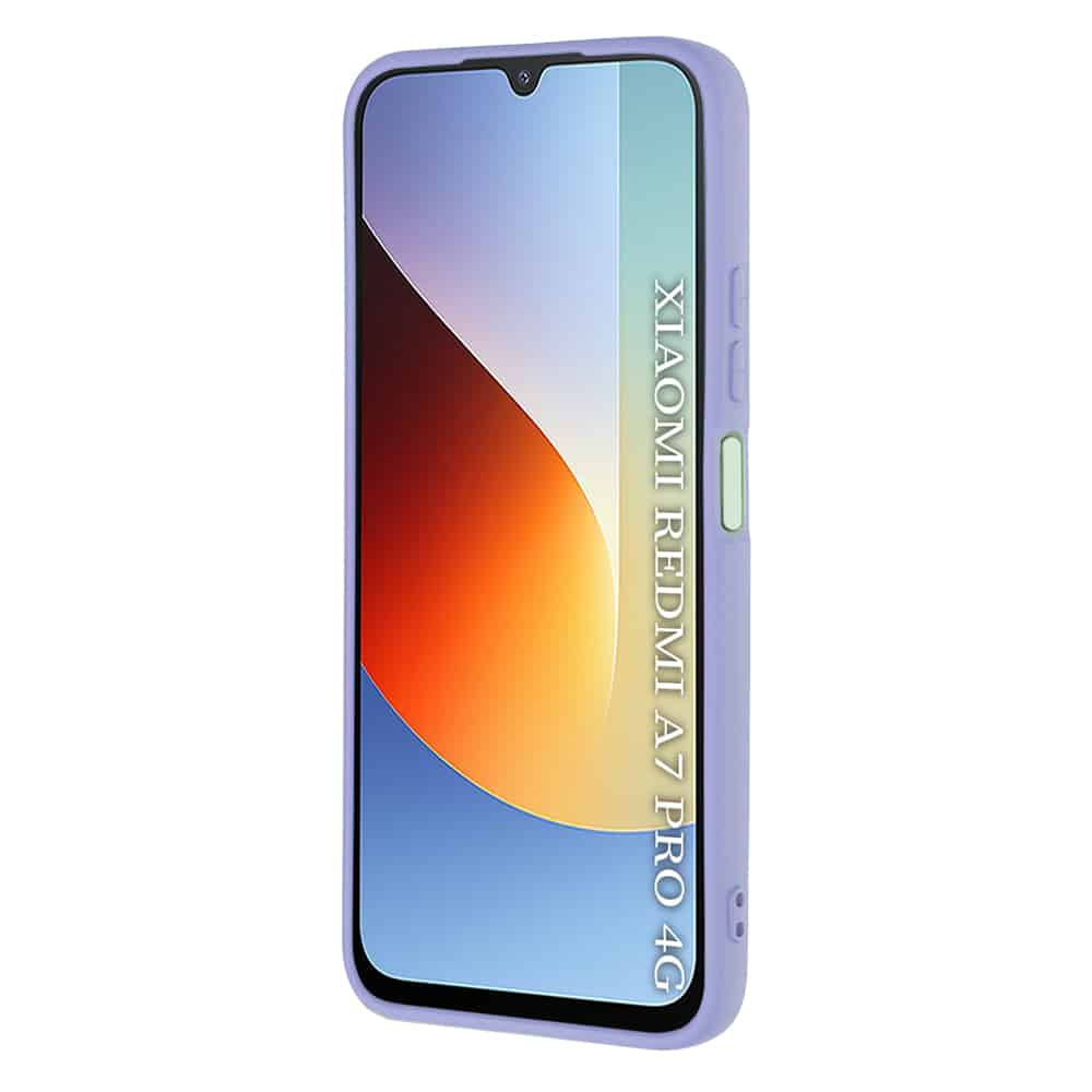 Techsuit SoftFlex silikonska maska za Xiaomi Redmi A7 Pro 4G – Light Purple