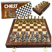 Metalni set za šah 29,5 cm