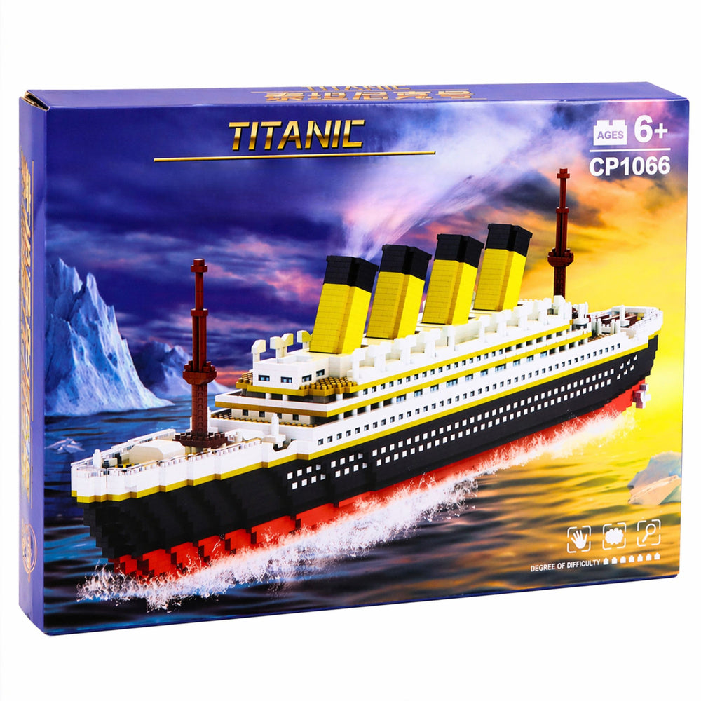 Kockice za slaganje Titanika s 3327 elemenata -  60 cm