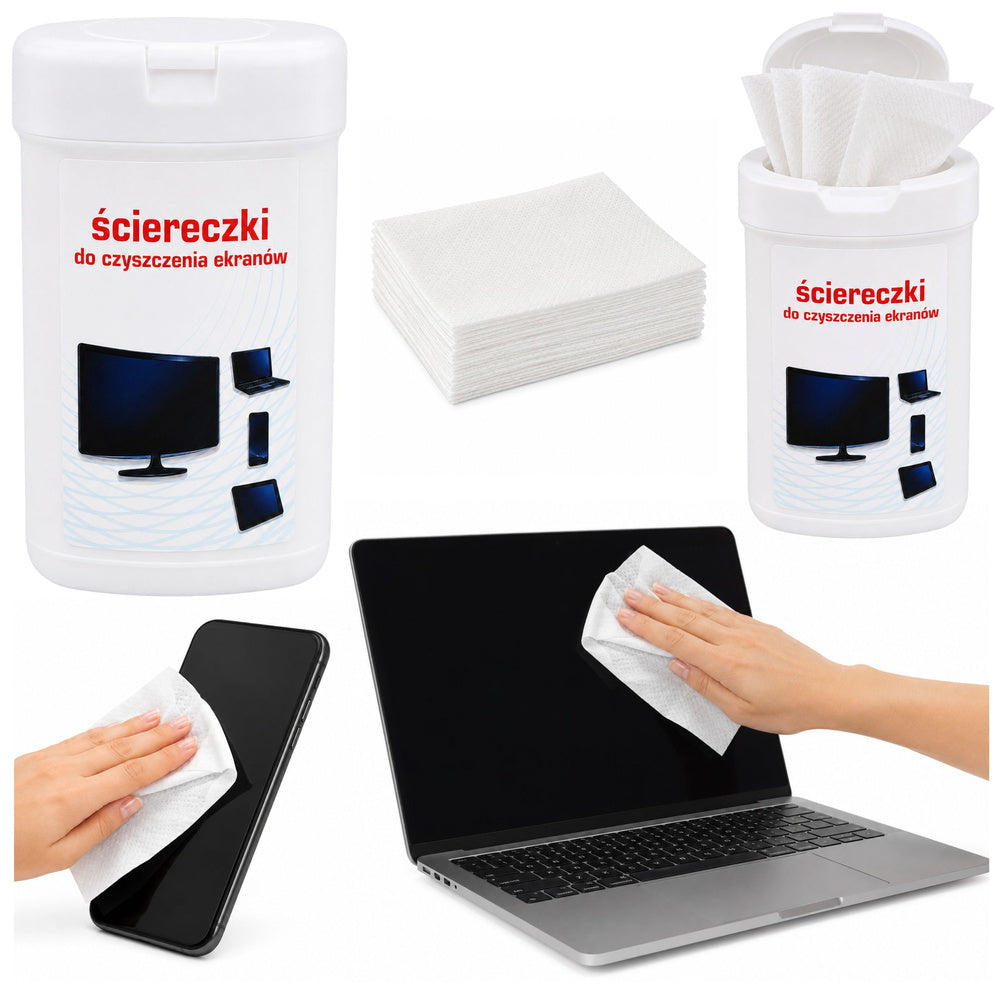 Cleaning Cloths for Monitors, Phones, Computers, 100 pcs.