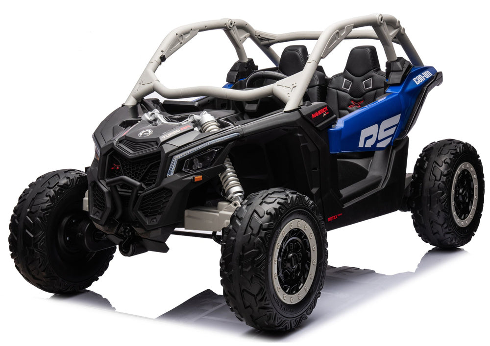 Buggy na akumulator Maverick CAN-AM Turbo Air DK-CA001 4x4 - dvosjed - sivo/plavi- lakirani
