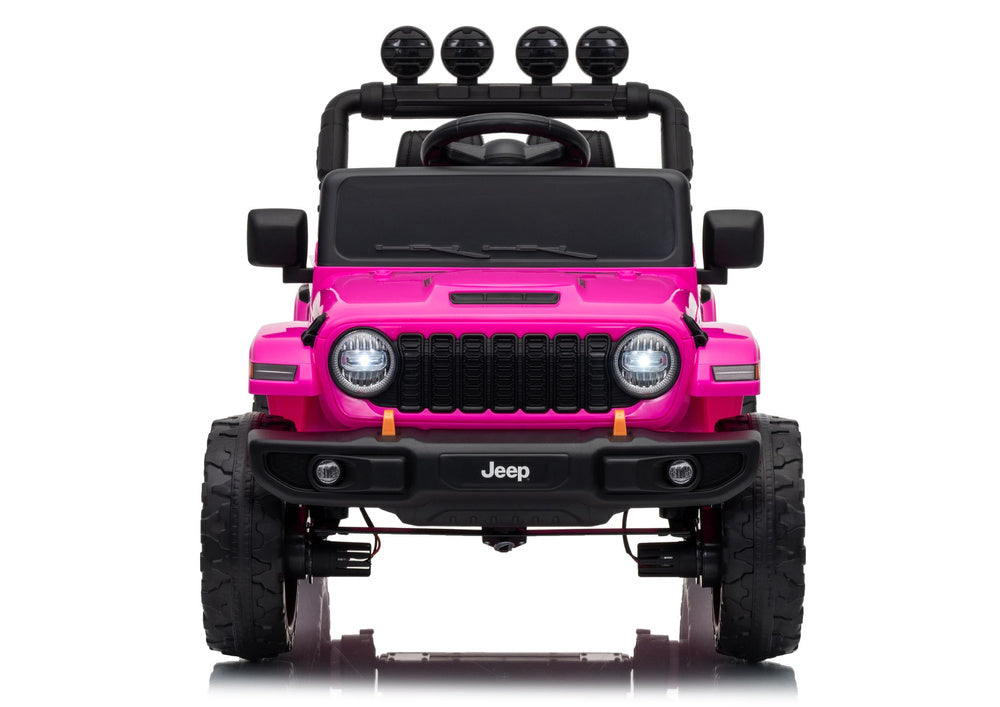 Jeep Rubicon DK-JWR558 24V Pink Battery-Powered Vehicle