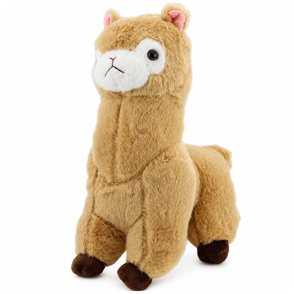 Plush Alpaca Llama Plush Toy Cuddly Toy Soft Fur Cream 28 cm