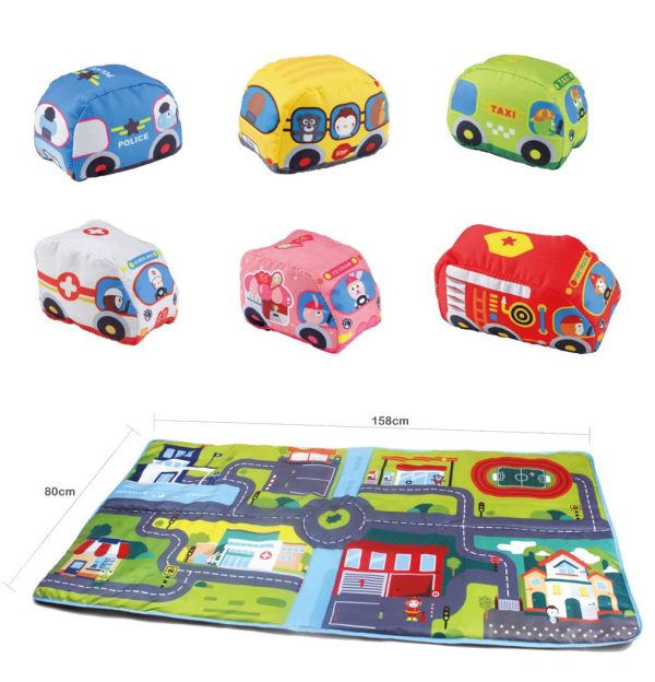 Baby Mix edukativni madrac little friends